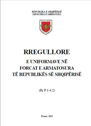 Rregullorja e Uniformës në Forcat e Armatosura (RrP-1-4.2)