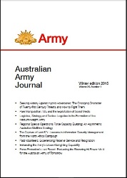 Australian Army Journal №1 2015