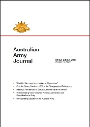 Australian Army Journal №1 2014