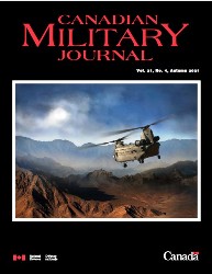 Canadian Military Journal №4 2021