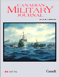 Canadian Military Journal №1 2022